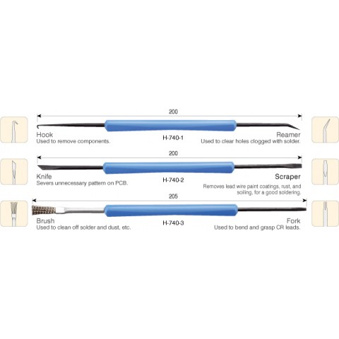 HZ H740-2 KNIFE AND SCRAPER